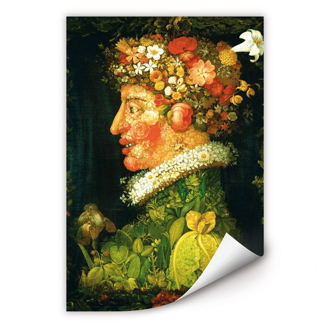 Wallprint Arcimboldo - Der Frühling
