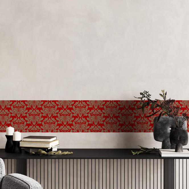 Wandsticker Border Barock