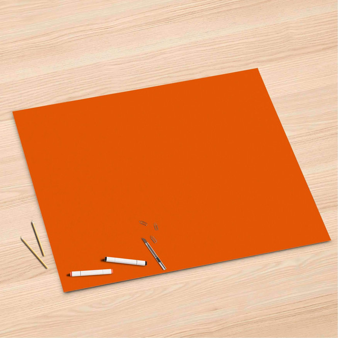 Folienbogen (120x80cm) - Orange Dark- Bild 1