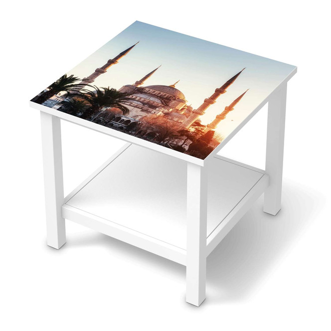 Möbel Klebefolie IKEA Hemnes Tisch 55x55cm - Blue Mosque- Bild 1