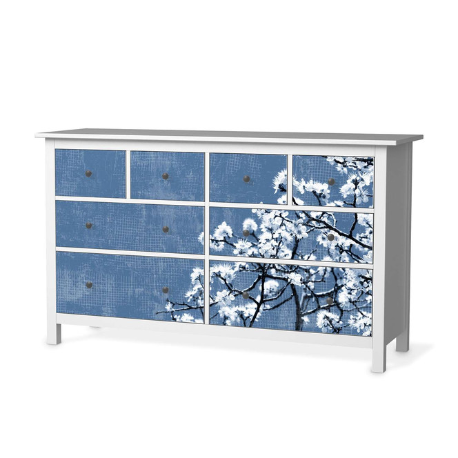 Möbelfolie IKEA Hemnes Kommode 8 Schubladen - Spring Tree- Bild 1
