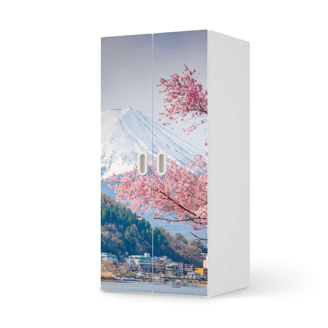 Möbelfolie IKEA Stuva / Fritids Schrank - 2 grosse Türen - Mount Fuji- Bild 1