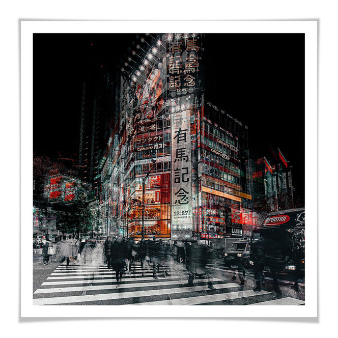 Poster Chiriaco - Colours of Tokyo