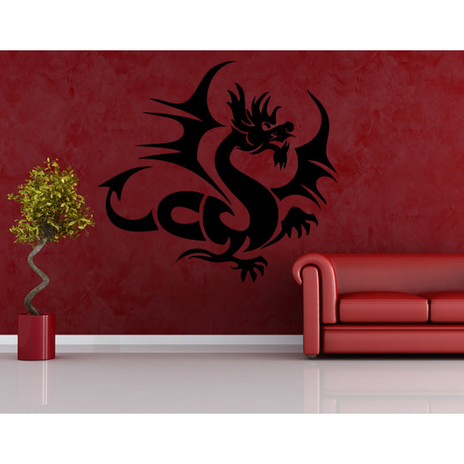 Wandtattoo Drache