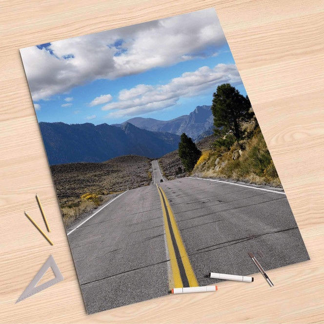 Folienbogen (80x120cm) - Endless Street- Bild 1
