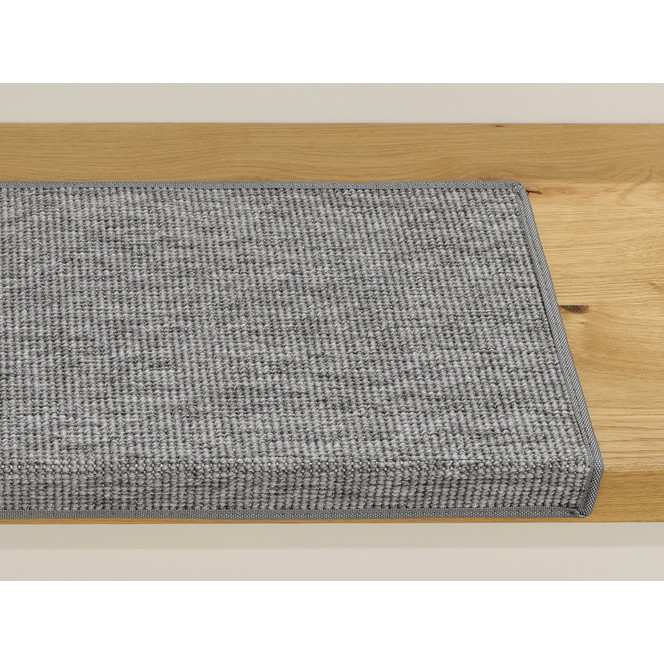 HEVO® Nele Stufenmatte nach Mass Stufenmatte Rechteckig Wunschmass in Silver
