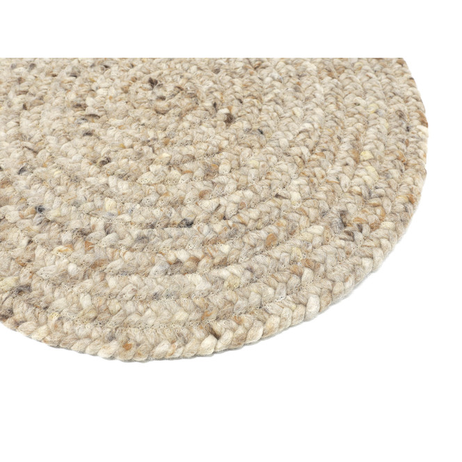 Olbia Rondo Handwebteppich Rund in 1102