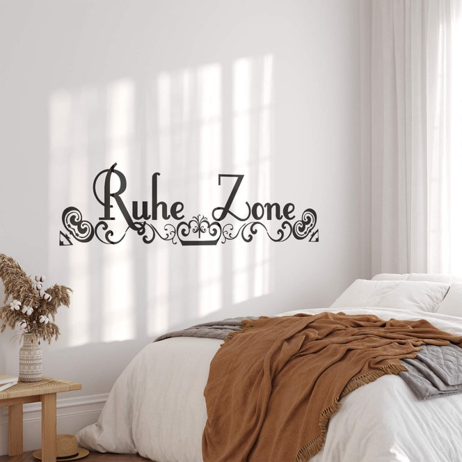Wandtattoo RuheZone 2