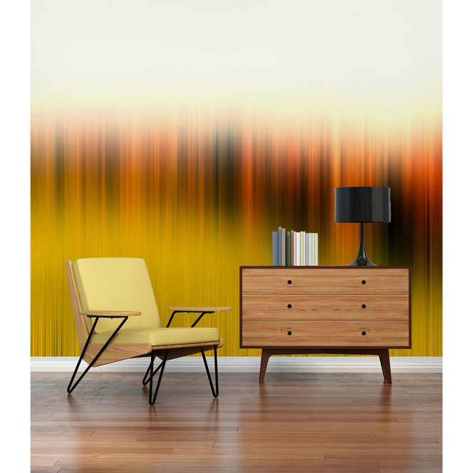 Architects Paper Fototapete Atelier 47 Diffused Tree Row Landschaft - Bild 1