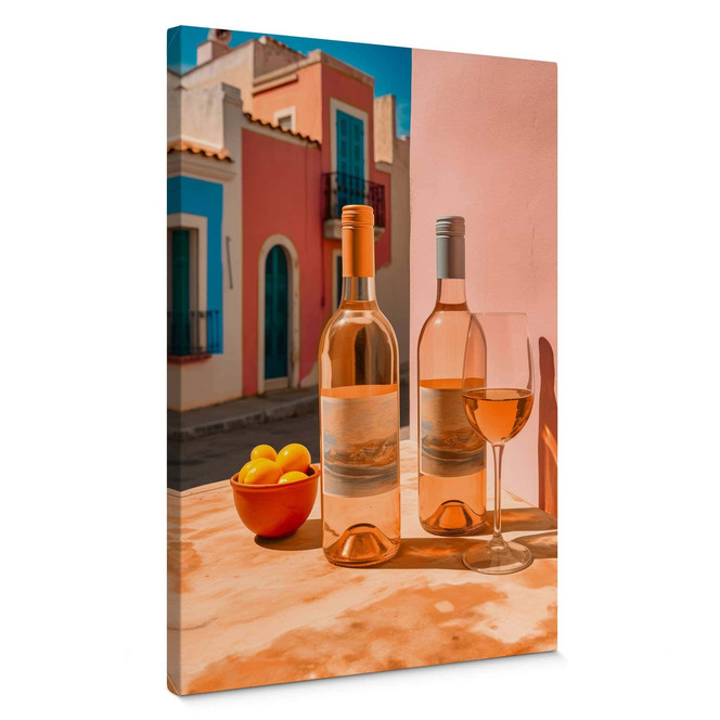 Leinwandbild Frischer Mirabellen-Wein - Treechild