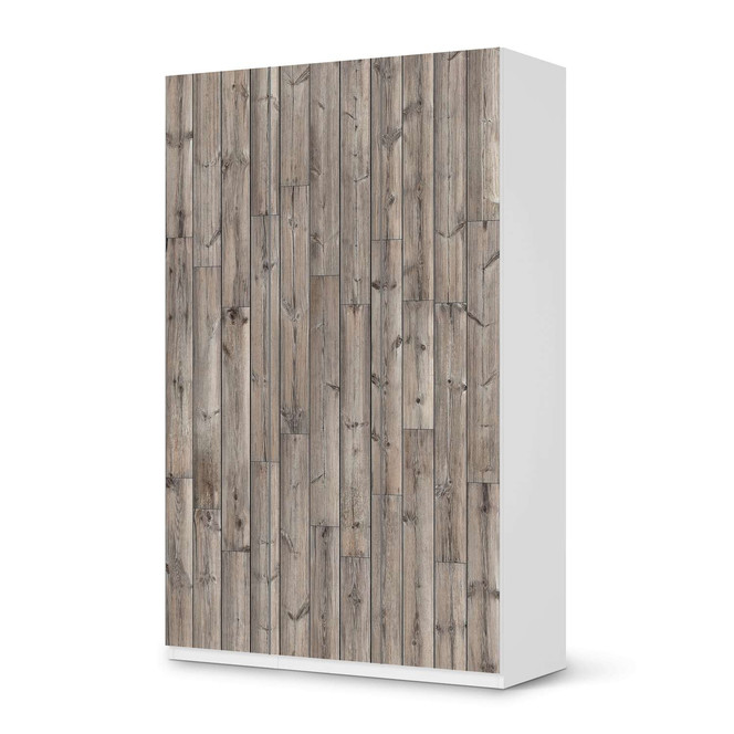 Möbelfolie IKEA Pax Schrank 236cm Höhe - 3 Türen - Dark washed- Bild 1