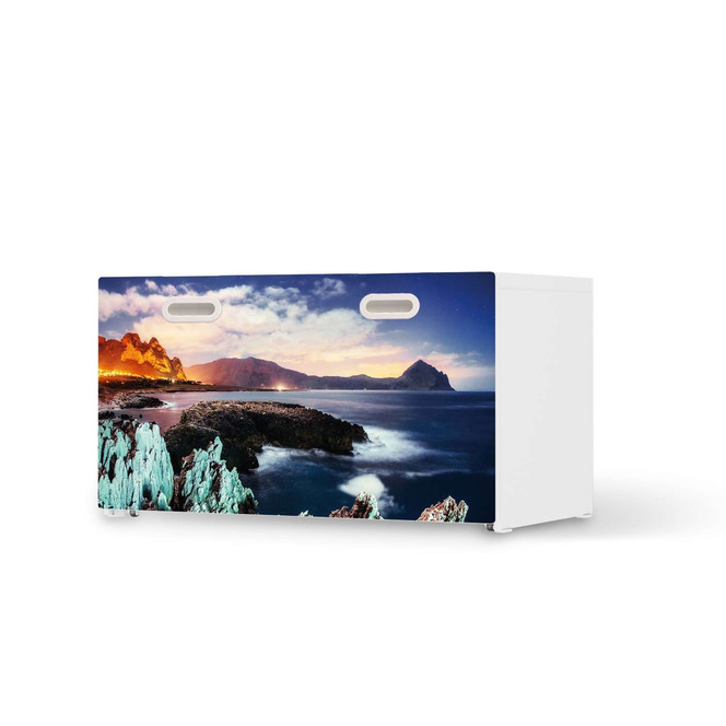 Möbelfolie IKEA Stuva / Fritids Bank mit Kasten - Seaside- Bild 1