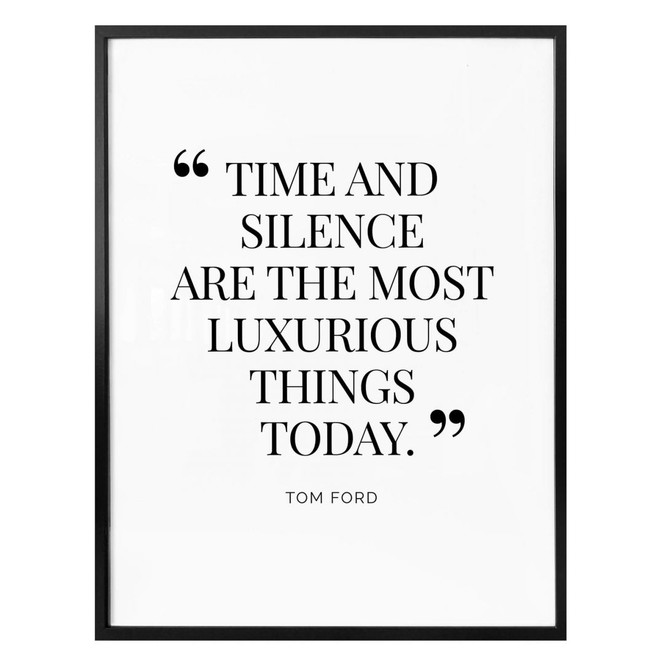 Poster Time and Silence