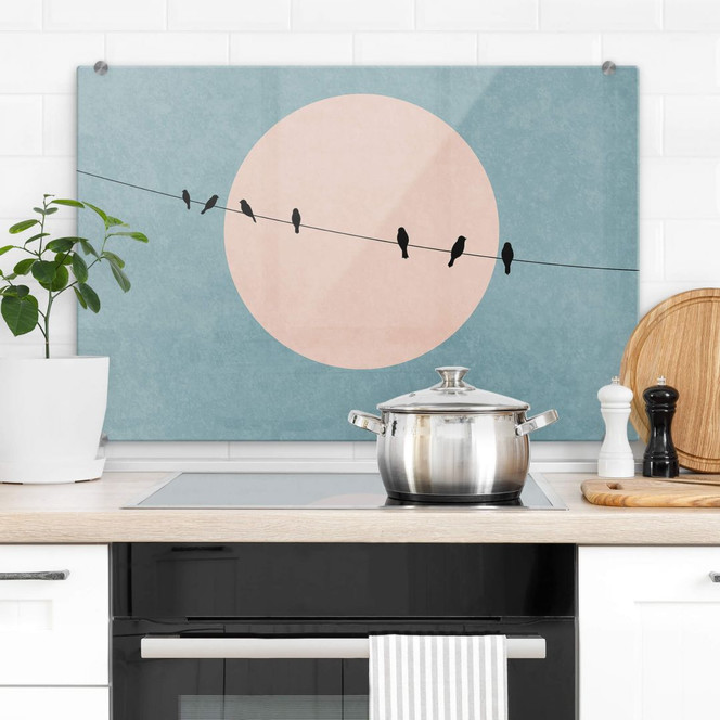 Spritzschutz Kubistika - Die Schönheit der Stille