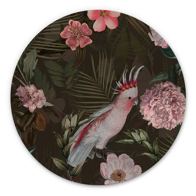 Alu-Dibond UN Designs - In den Tropen - Rund