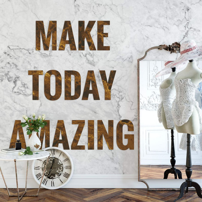 Fototapete - Make today amazing