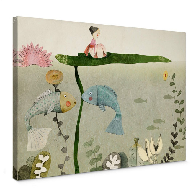 Leinwandbild Loske - Däumelinchen 02