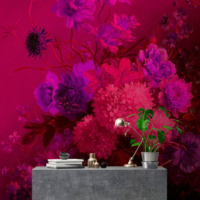 Livingwalls Fototapete Walls by Patel bouquet vibrant 2 - Bild 1