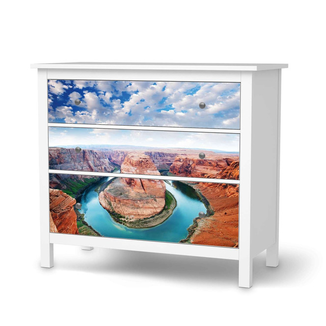 Möbelfolie IKEA Hemnes Kommode 3 Schubladen - Grand Canyon- Bild 1