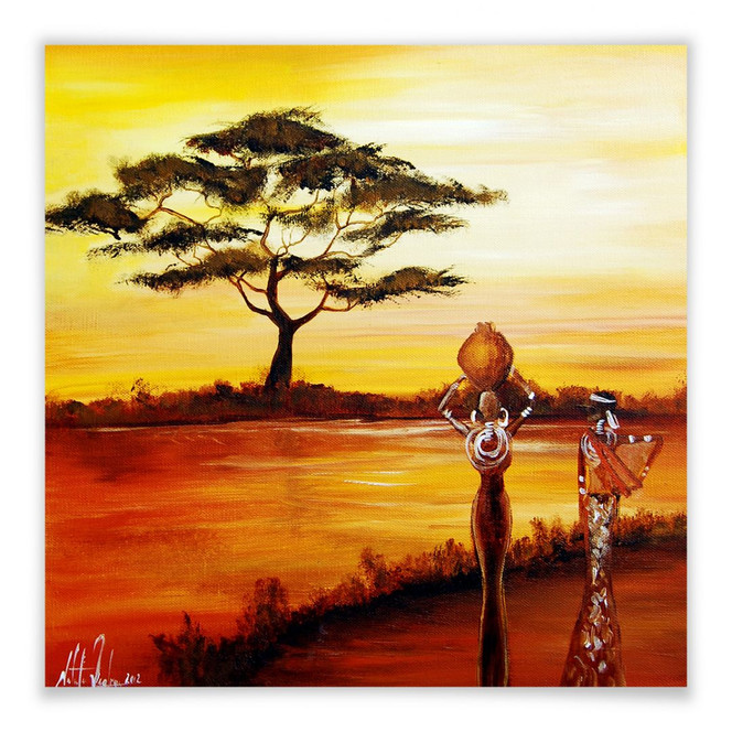 Poster Fedrau - Afrika