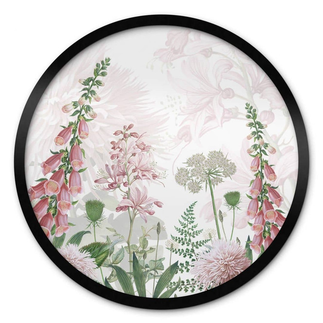 Poster Sir Edward - Rosa Fingerhut - Rund