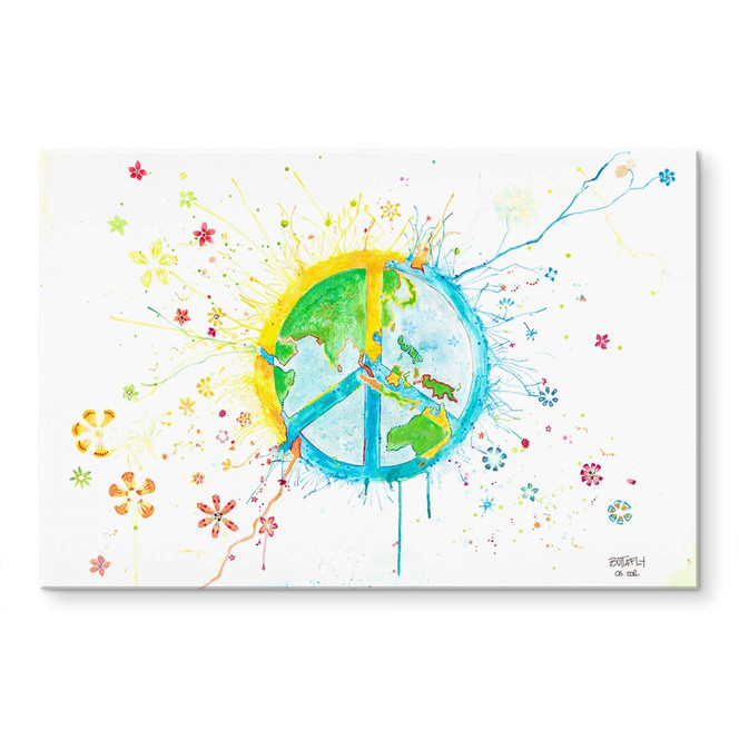 Acrylglasbild Buttafly - Peace