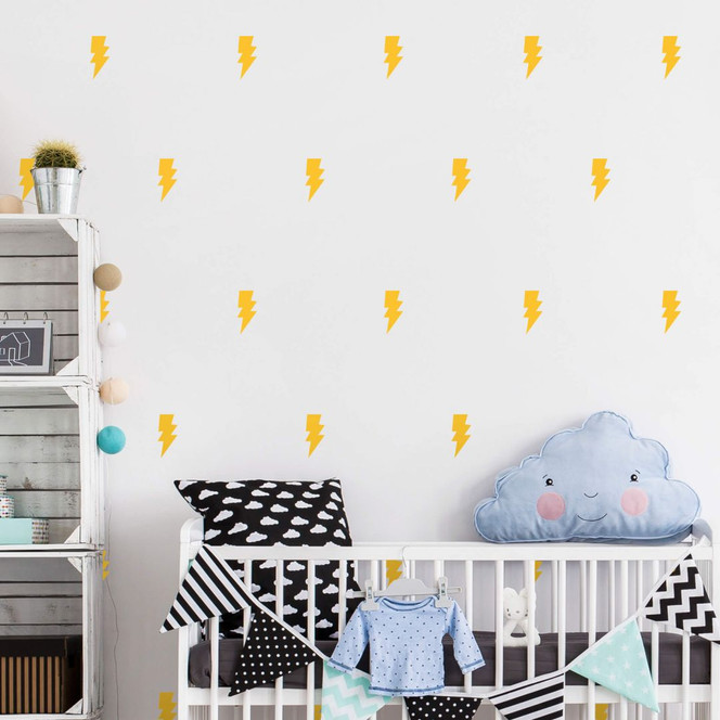 Wandtattoo Blitze Set
