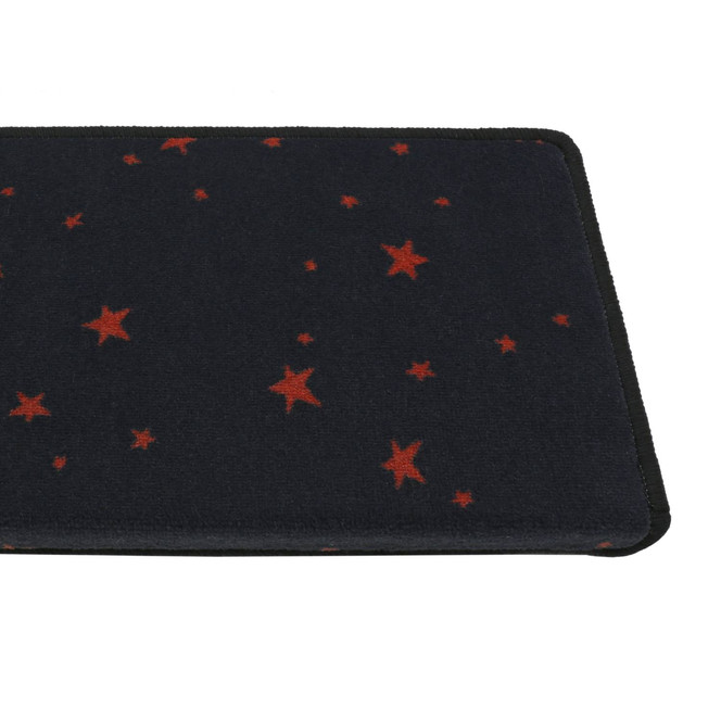 Bijou Stars Cinema Stufenmatte Rechteckig Wunschmass in Black