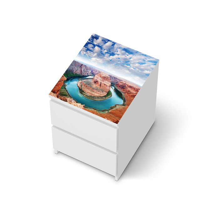Möbelfolie IKEA Malm Kommode 2 Schubladen oben - Grand Canyon- Bild 1