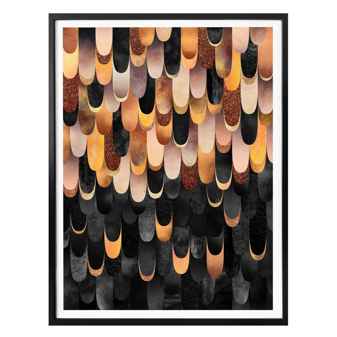 Poster Fredriksson - Federn aus Kupfer