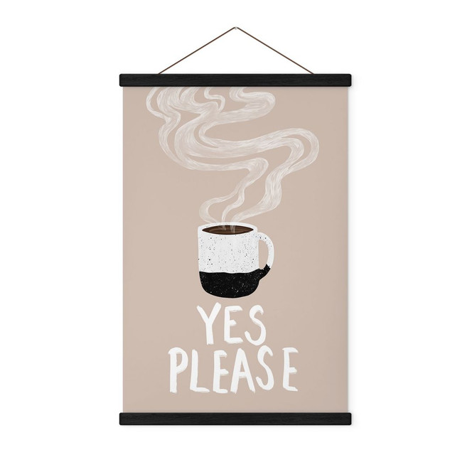 Stoffbild Heisse Tasse Kaffee am Morgen - EMELIEmaria