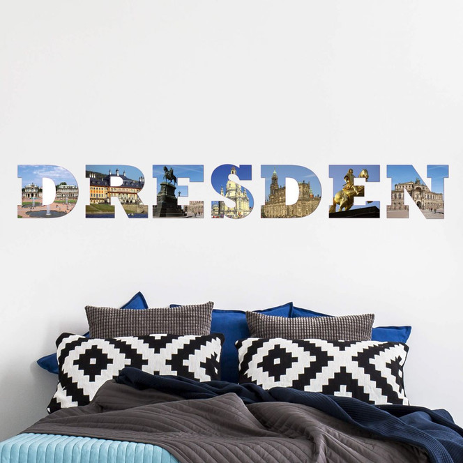 Wandsticker Impressionen Dresden