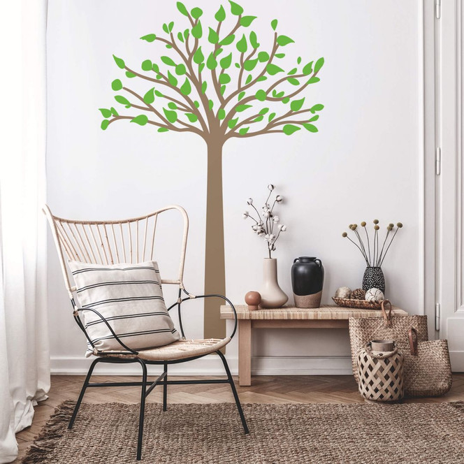 Wandtattoo Hoher Baum 2-farbig