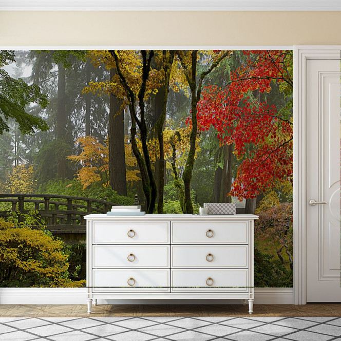 Fototapete Japanischer Garten - 528x260cm - Bild 1