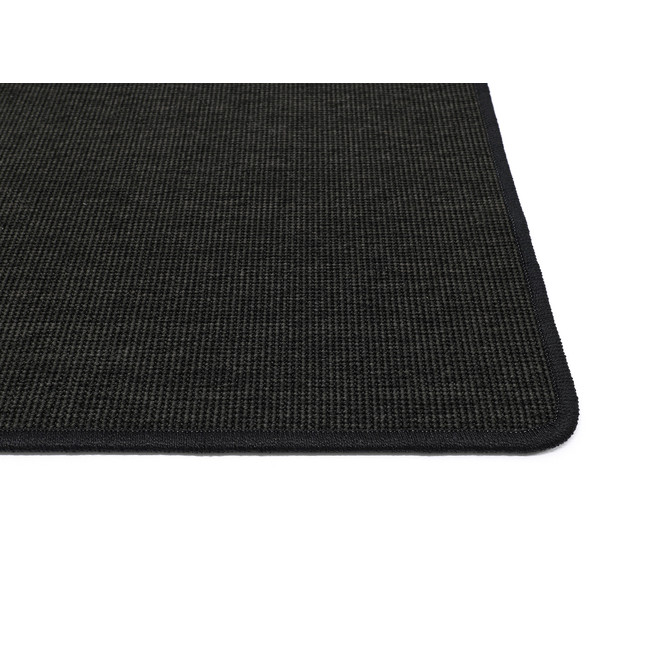 HEVO® Nele In-& Outdoorteppich Rechteck Wunschmass in Black