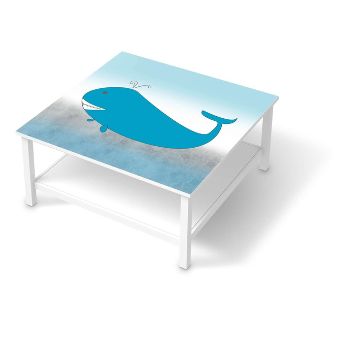 Klebefolie IKEA Hemnes Tisch 90x90cm - Herr Wal- Bild 1