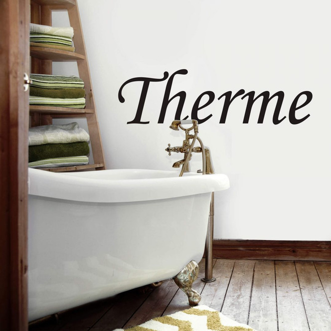 Wandtattoo Therme