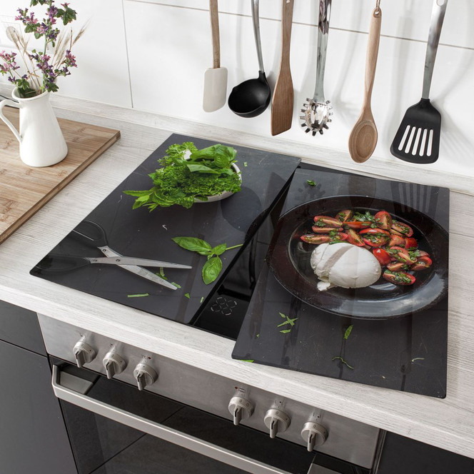 Herdabdeckplatte - Tomate Mozzarella