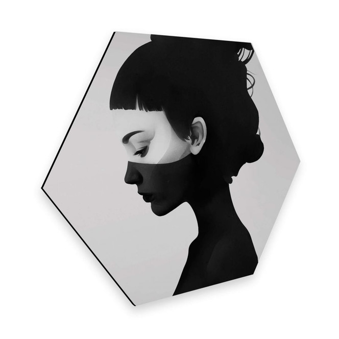 Hexagon - Alu-Dibond Ireland - I am not here