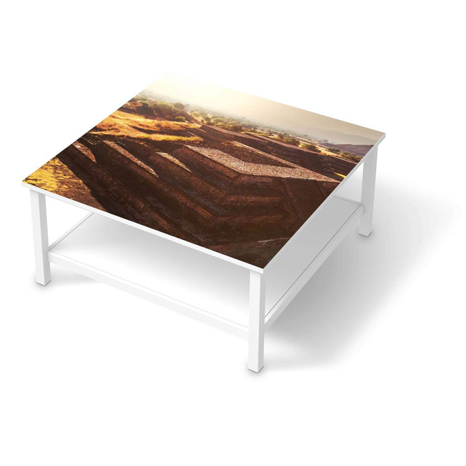Klebefolie IKEA Hemnes Tisch 90x90cm - Teotihuacan- Bild 1