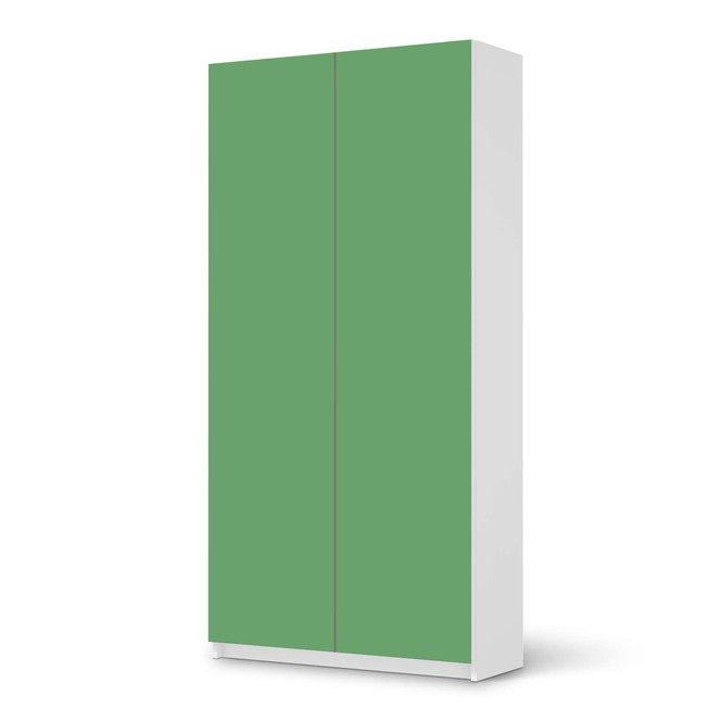 Klebefolie IKEA Pax Schrank 201cm Höhe - 2 Türen - Grün Light- Bild 1
