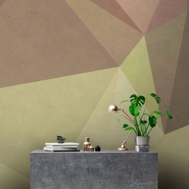 Livingwalls Fototapete Walls by Patel polygonal 1 - Bild 1