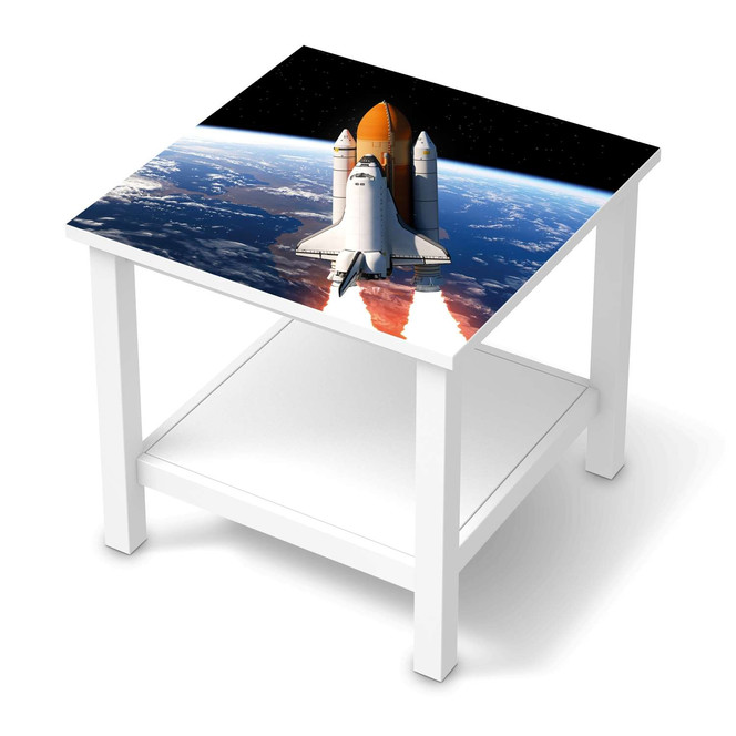 Möbel Klebefolie IKEA Hemnes Tisch 55x55cm - Space Traveller- Bild 1