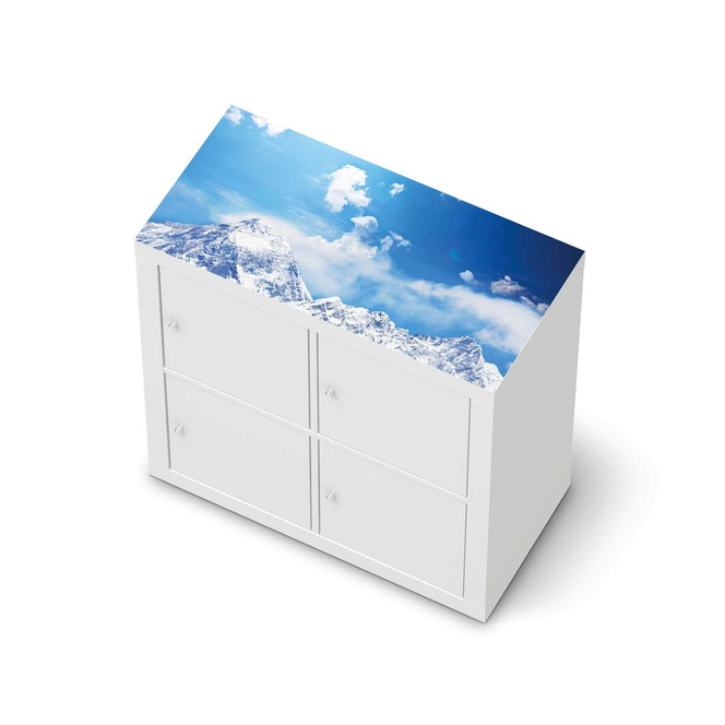 Möbelfolie IKEA Kallax Regal oben - Everest- Bild 1
