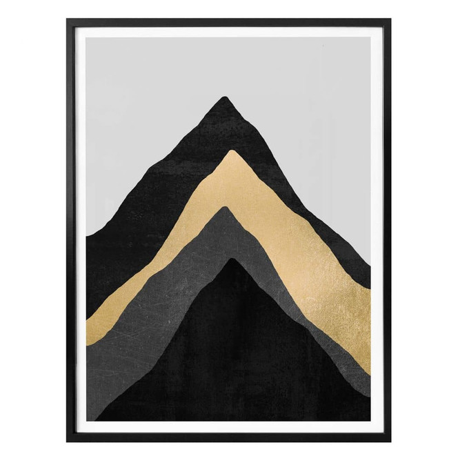 Poster Fredriksson - Vier Berge