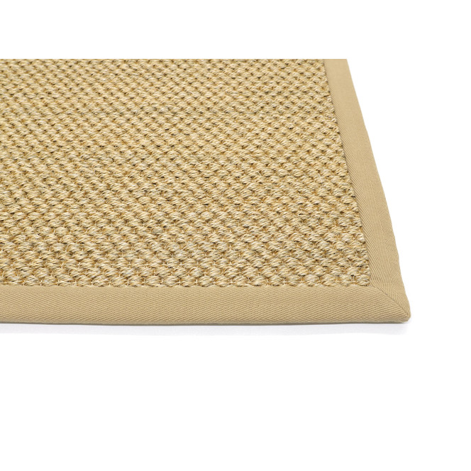 Tjark Sisalteppich Rechteck Wunschmass in Beige
