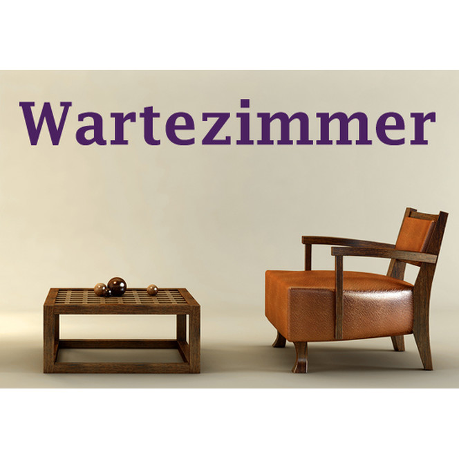 Wandtattoo Wartezimmer 02