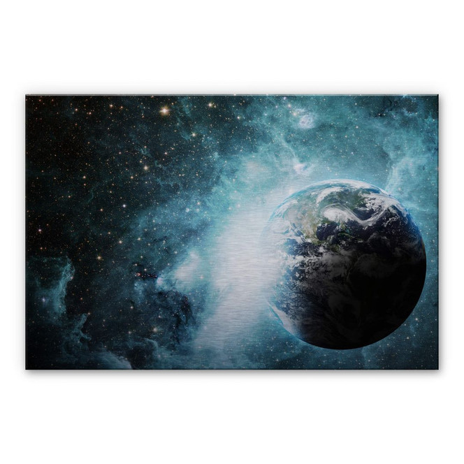 Alu-Dibond Bild In einer fernen Galaxie