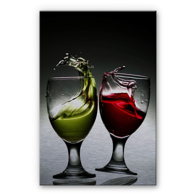 Alu-Dibond Bild Lukman - Gläsertanz