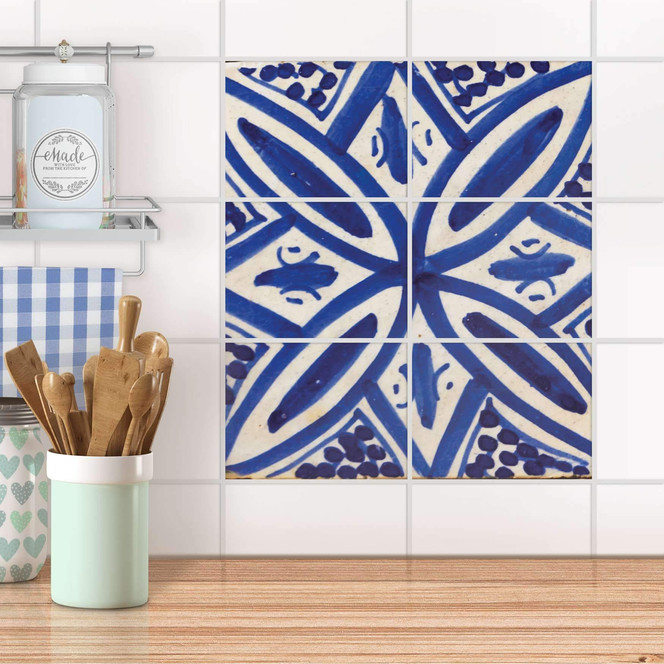 Fliesenfolie quer - Spanish Tile 7